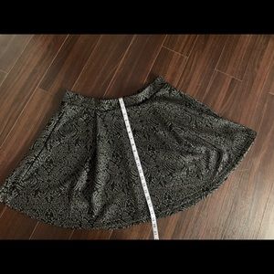 Shimmery Circle Skirt
